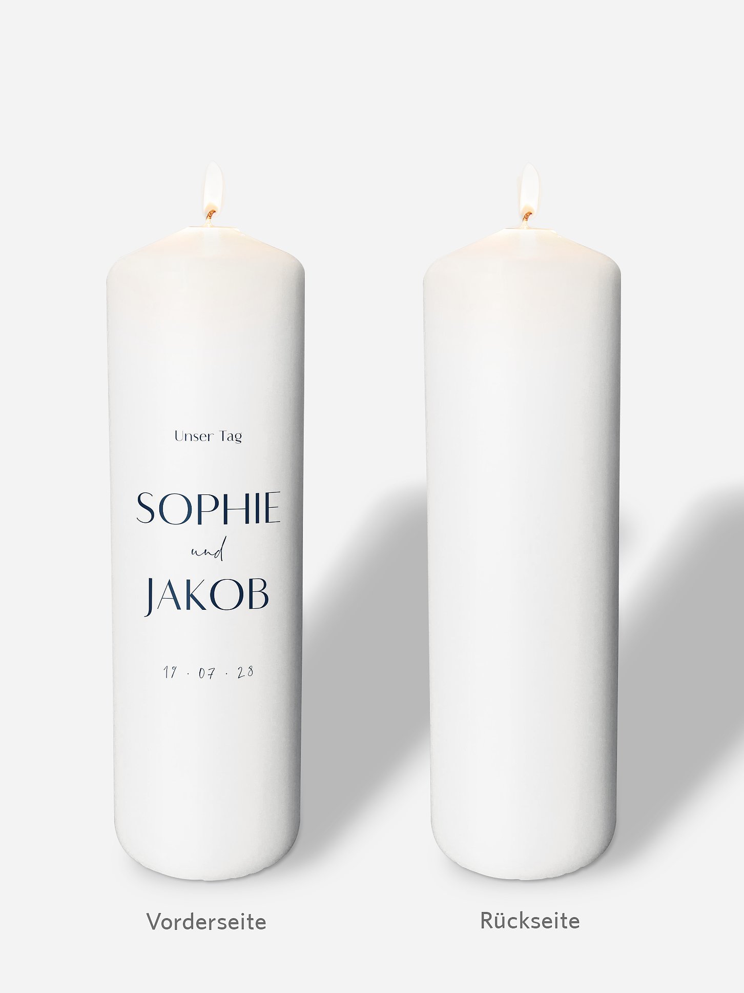 Hochzeitskerze Fall in Love