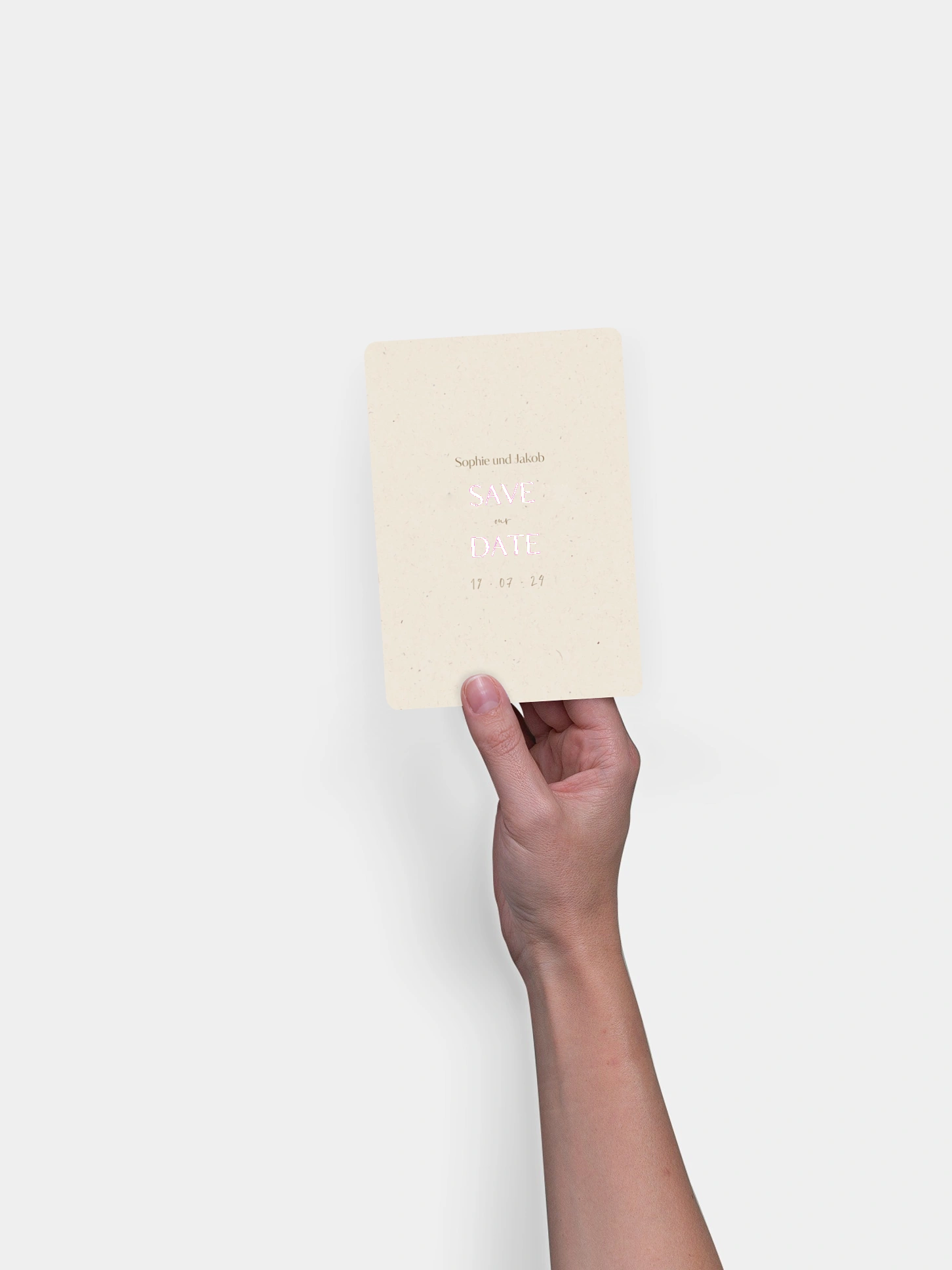 Save-the-Date Karte Fall in Love