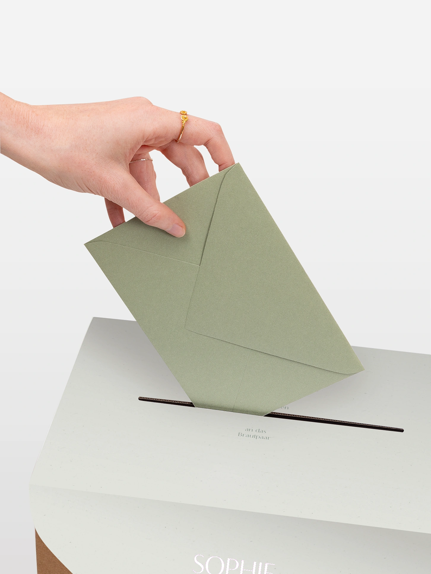Kartenbox Hochzeit Fall in Love