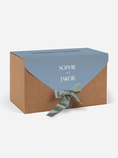 Kartenbox Hochzeit Fall in Love