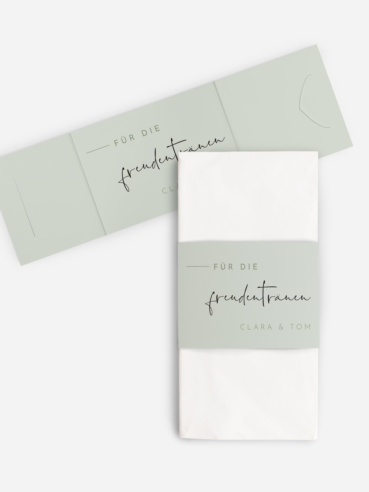Freudentränen-Taschentücher Modern Type
