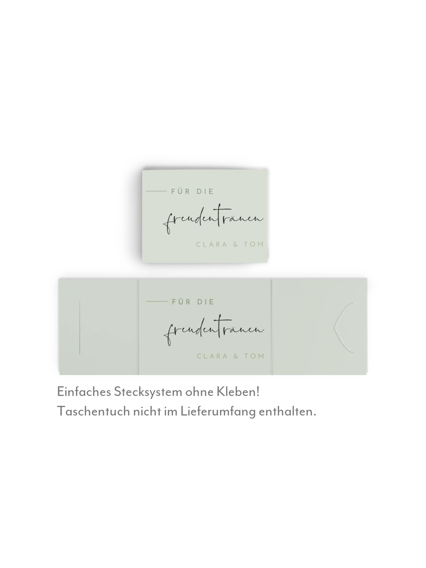 Freudentränen-Taschentücher Modern Type