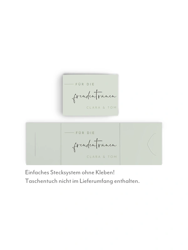 Freudentränen-Taschentücher Modern Type