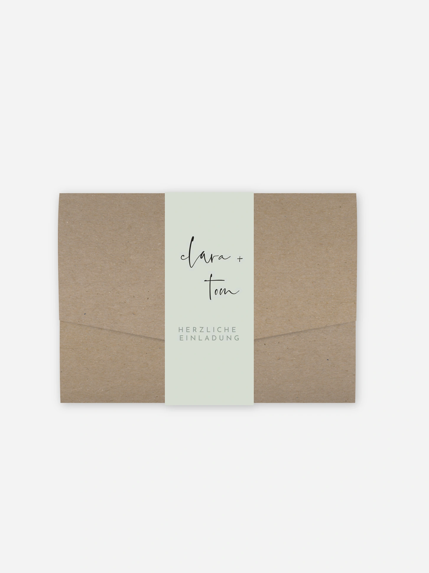 Hochzeitseinladung Modern Type