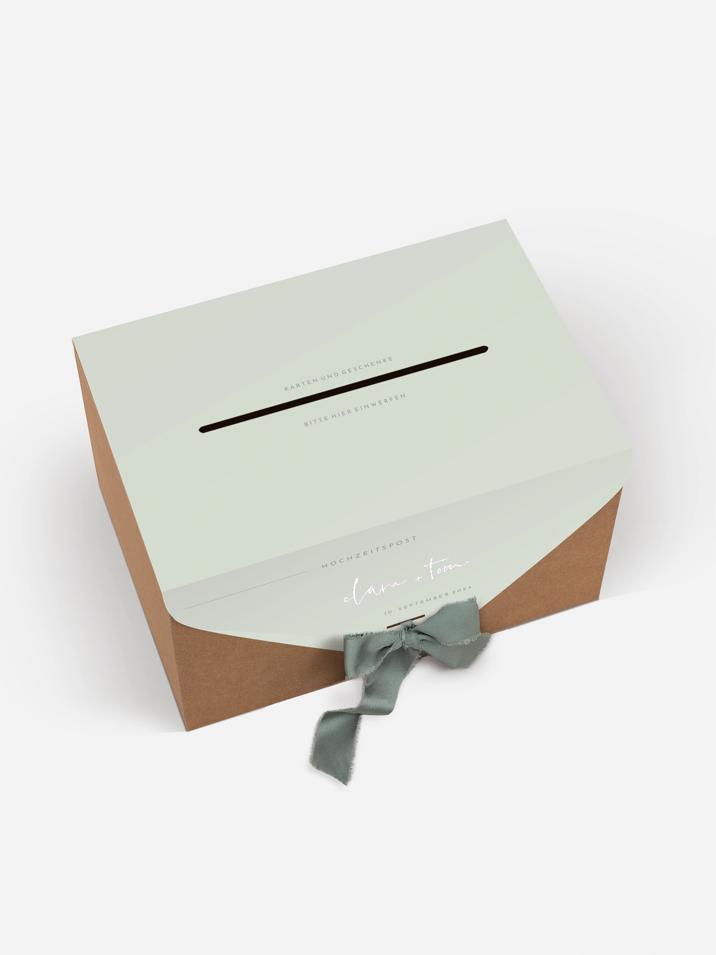 Kartenbox Hochzeit Modern Type