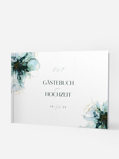 Gästebuch Marble Art