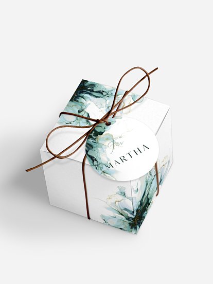 Gastgeschenkbox Marble Art