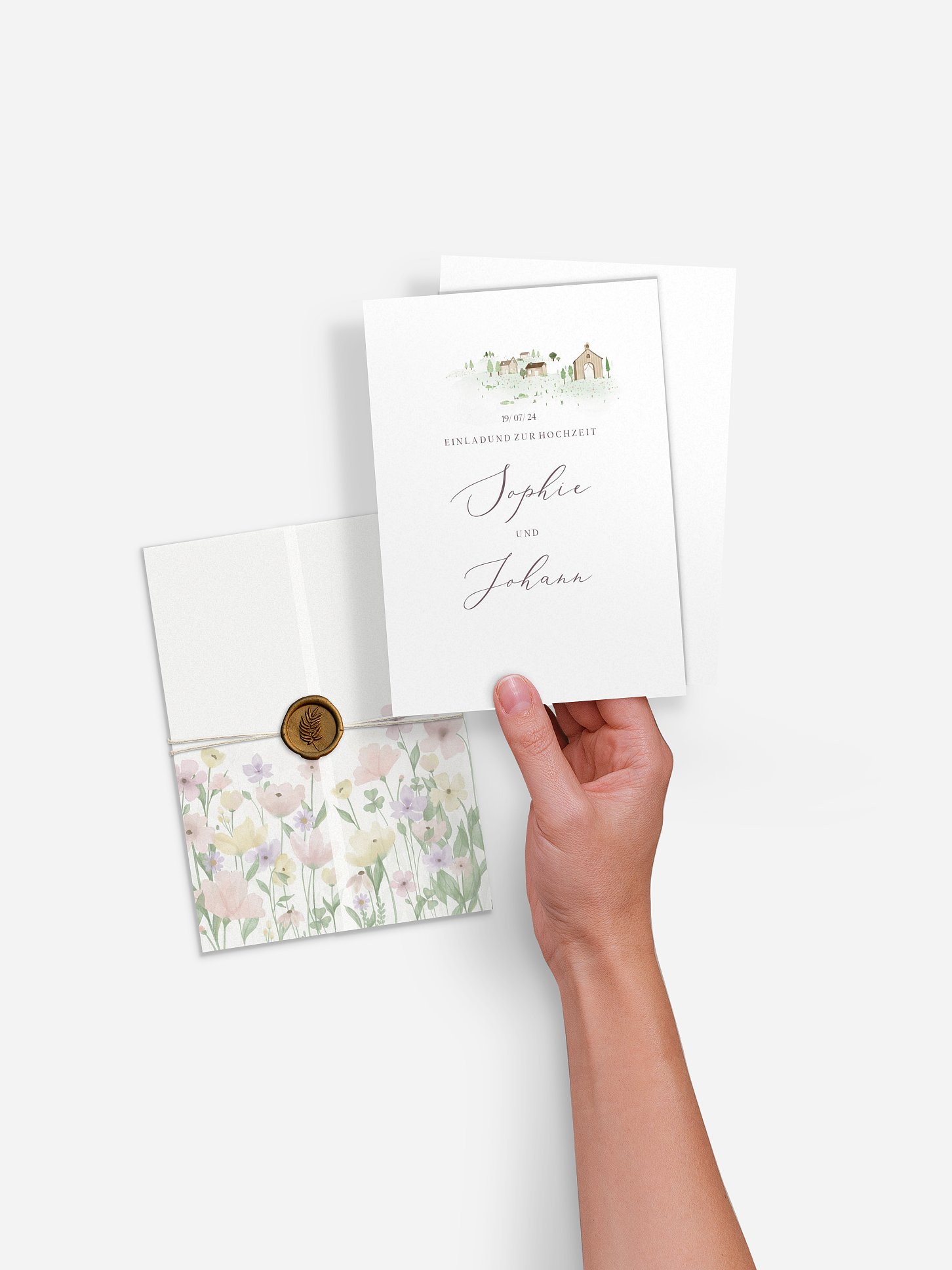 Hochzeitseinladung Wedding Barn