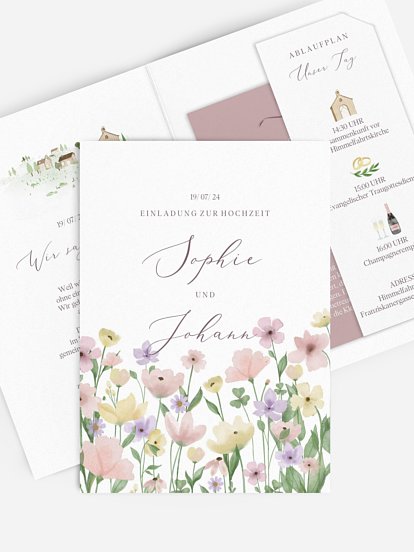 Hochzeitseinladung Wedding Barn