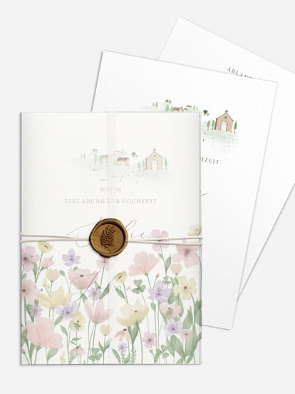 Hochzeitseinladung Wedding Barn