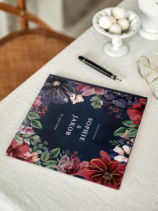 Gästebuch Bouquet Frame