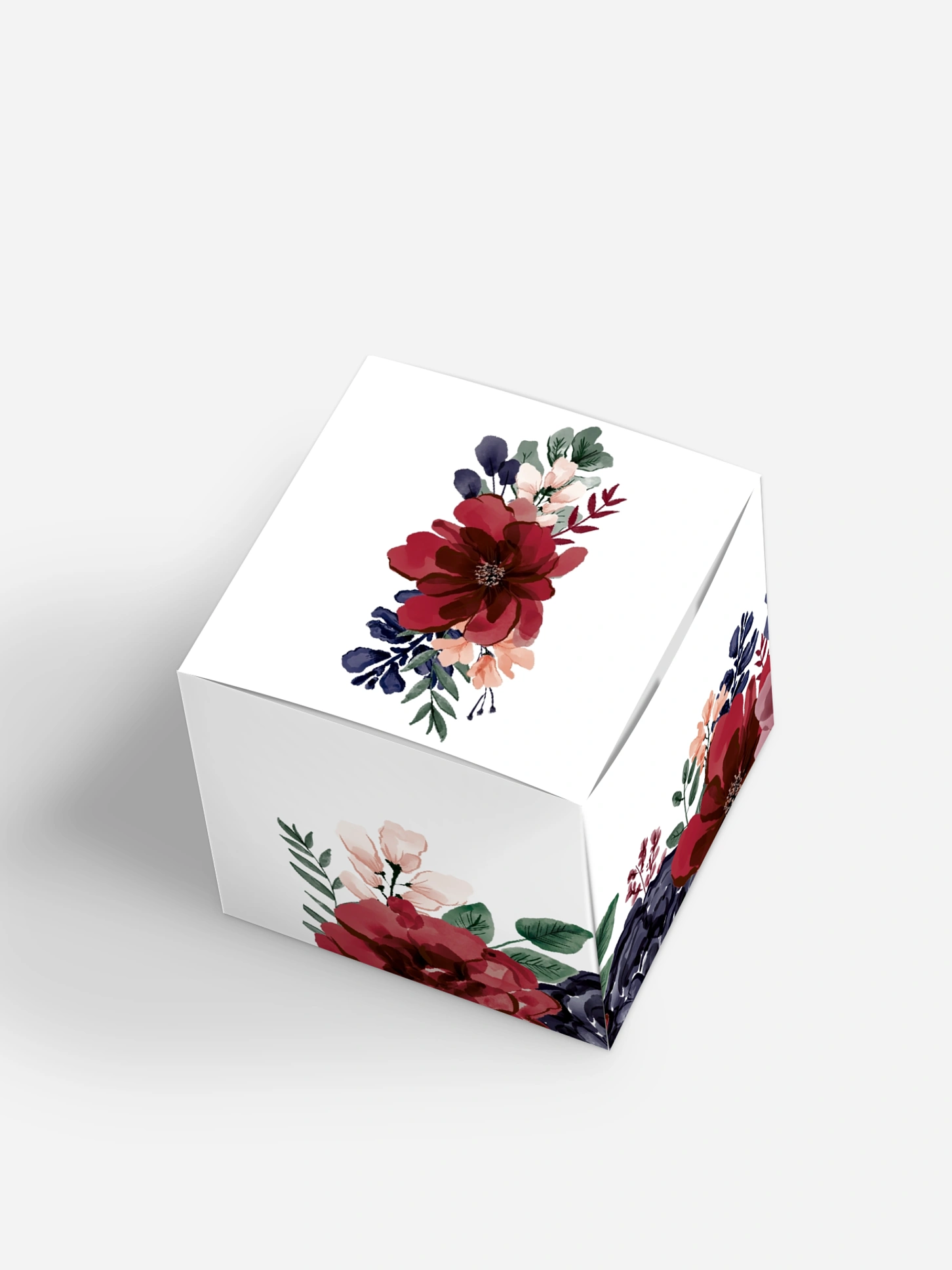 Gastgeschenkbox personalisiert Bouquet Frame