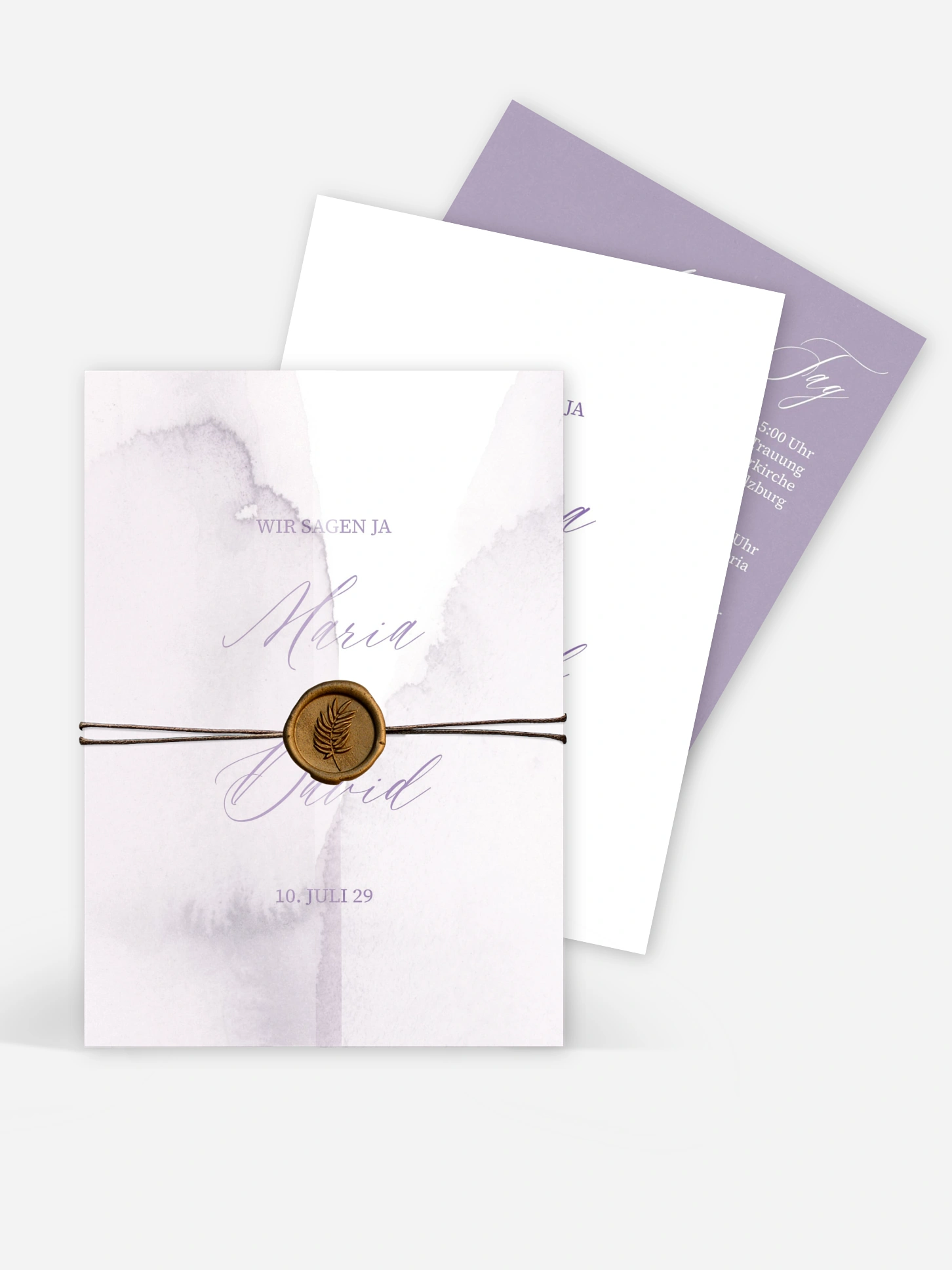 Hochzeitseinladung Typo Love