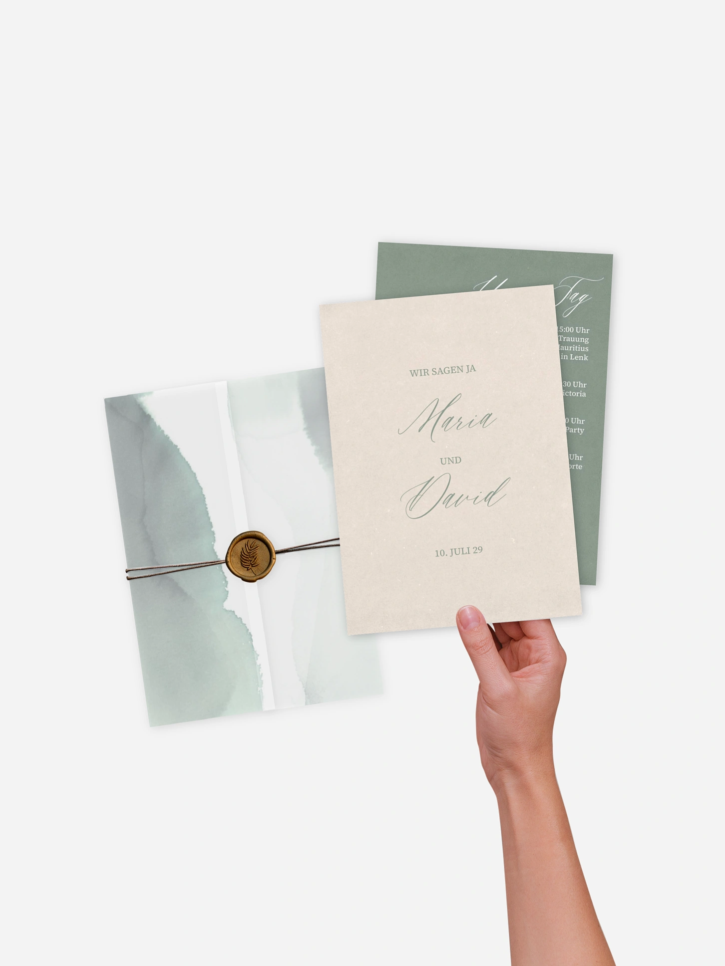 Hochzeitseinladung Typo Love