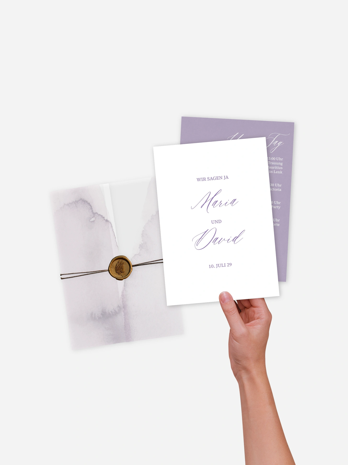 Hochzeitseinladung Typo Love