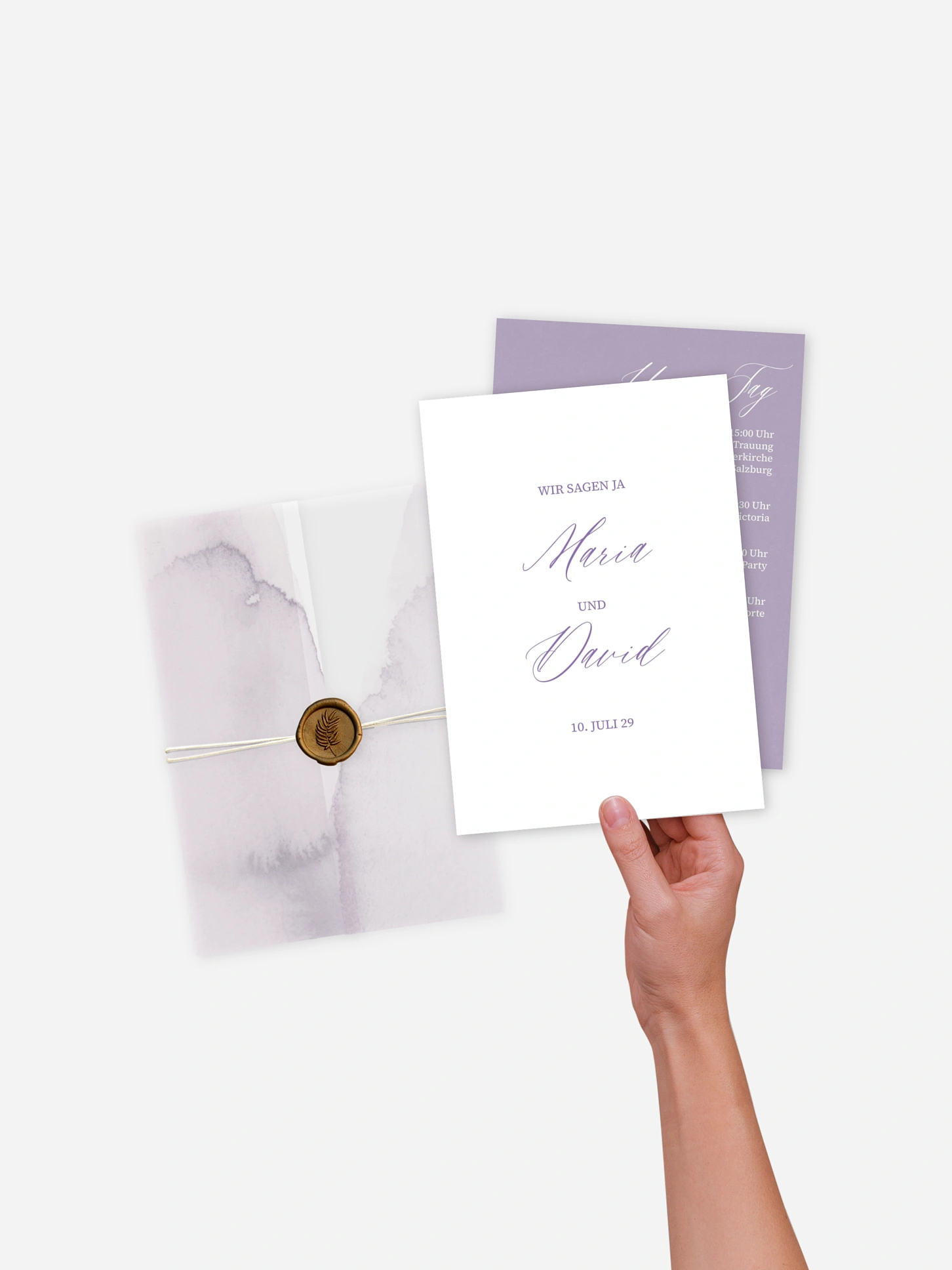 Hochzeitseinladung Typo Love