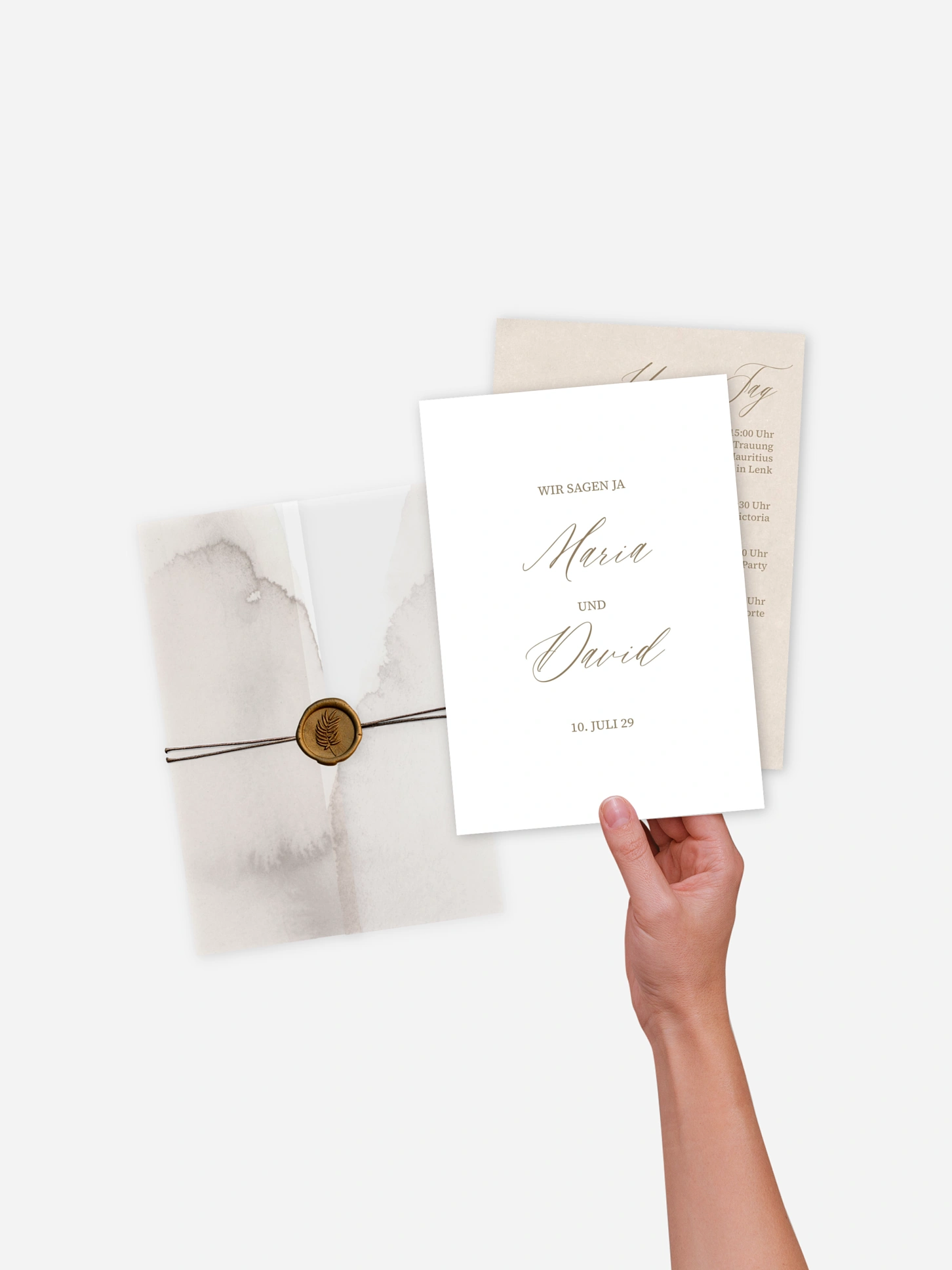 Hochzeitseinladung Typo Love