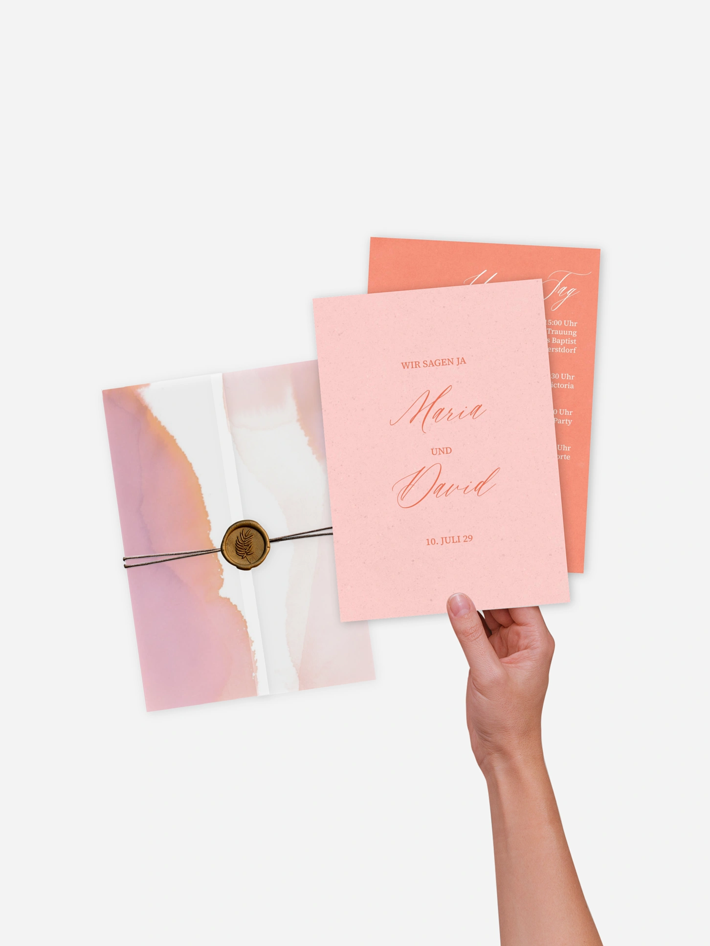 Hochzeitseinladung Typo Love