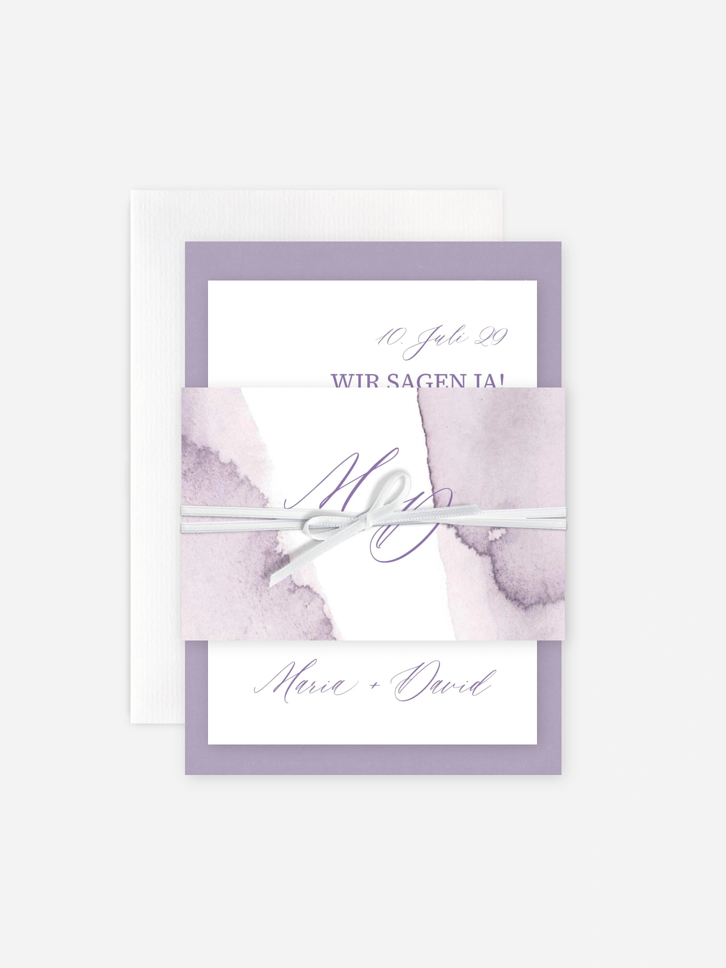 Hochzeitseinladung Typo Love