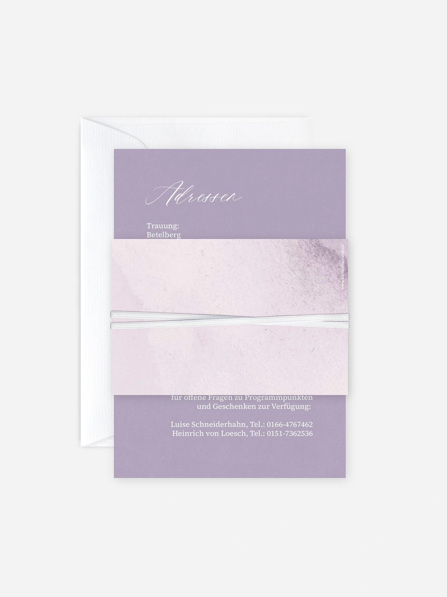 Hochzeitseinladung Typo Love
