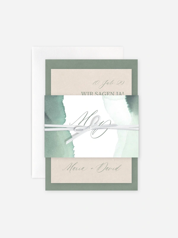 Hochzeitseinladung Typo Love