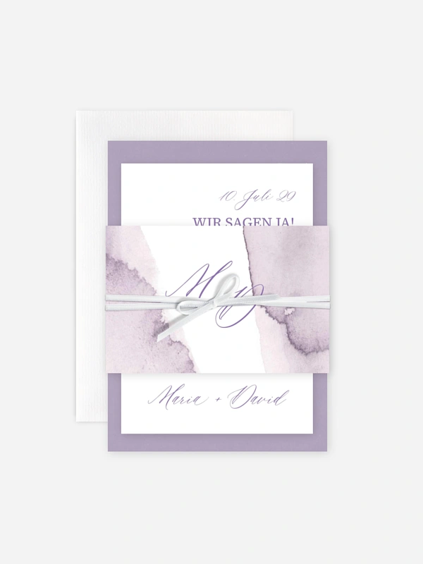 Hochzeitseinladung Typo Love