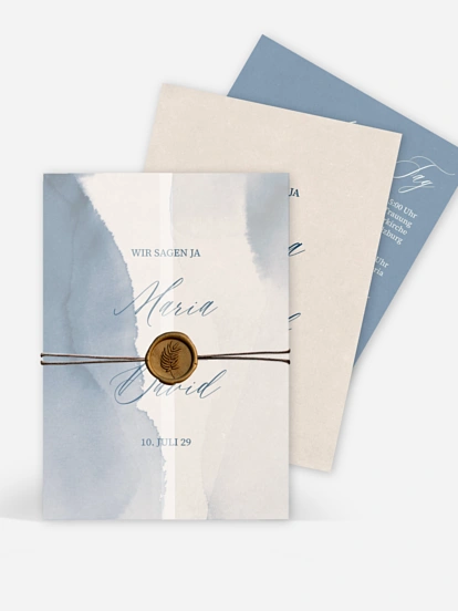 Hochzeitseinladung Typo Love