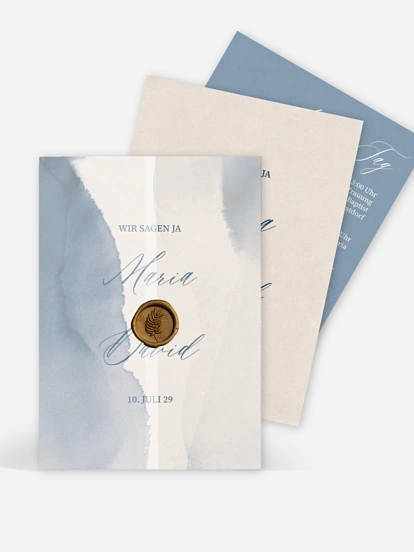 Hochzeitseinladung Typo Love