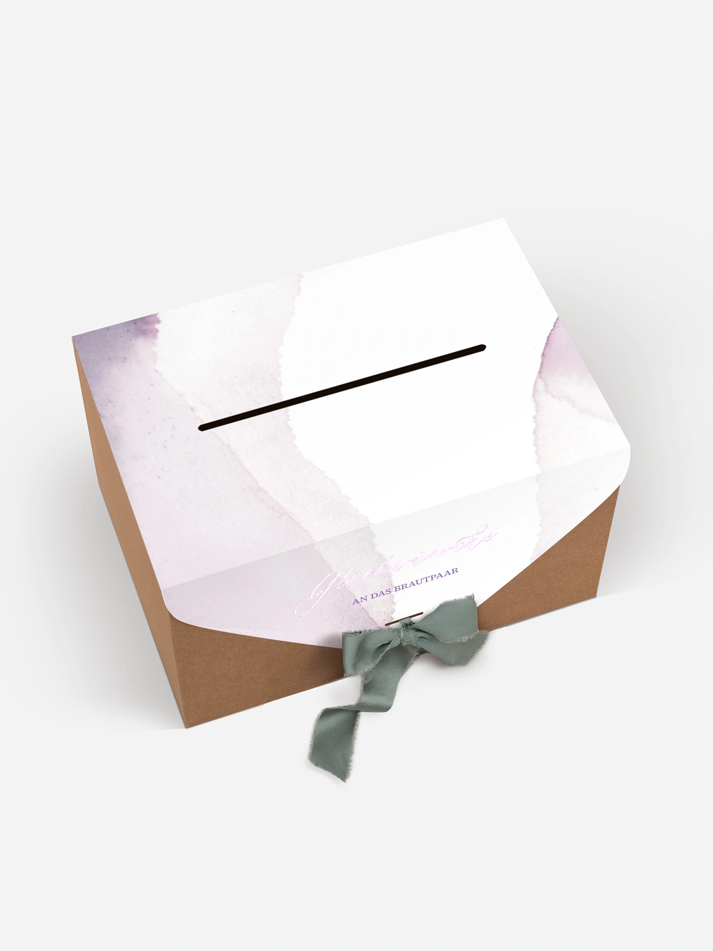 Kartenbox Hochzeit Typo Love