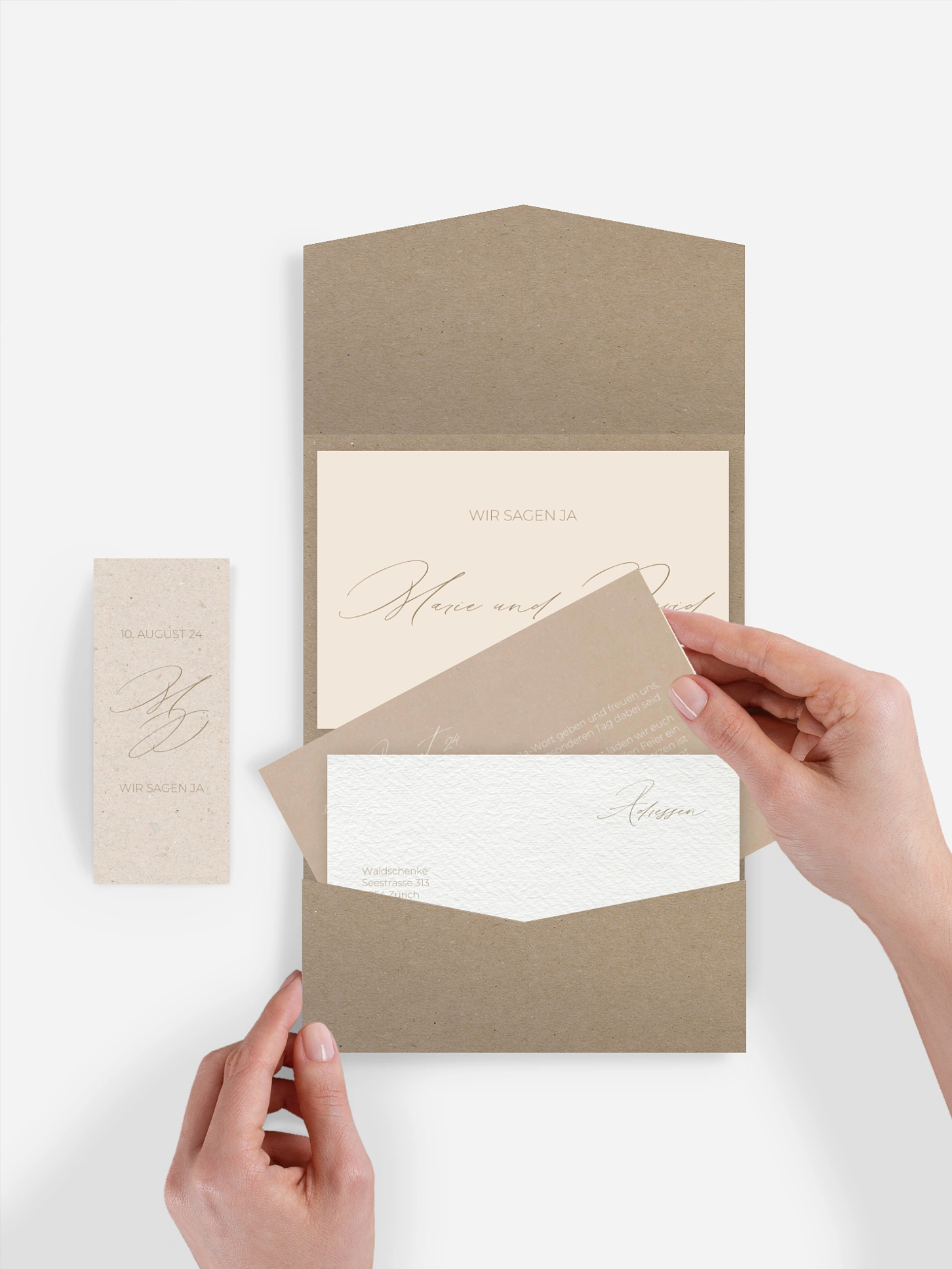 Hochzeitseinladung Paper Love