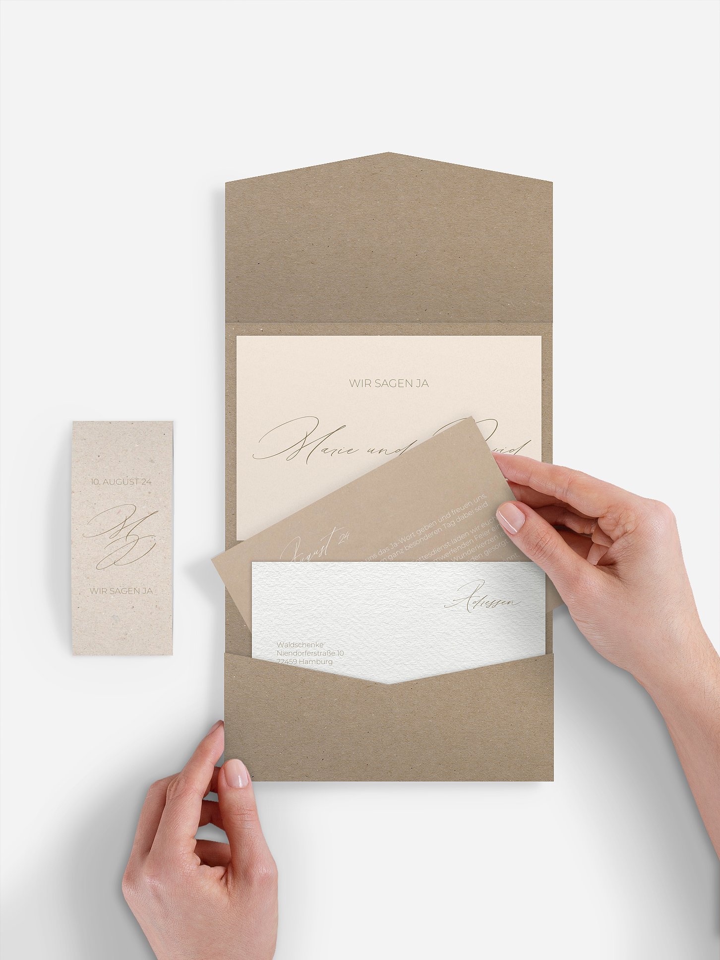 Hochzeitseinladung Paper Love