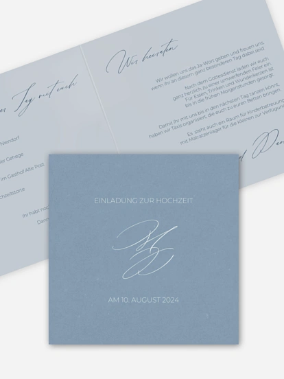 Hochzeitseinladung Paper Love