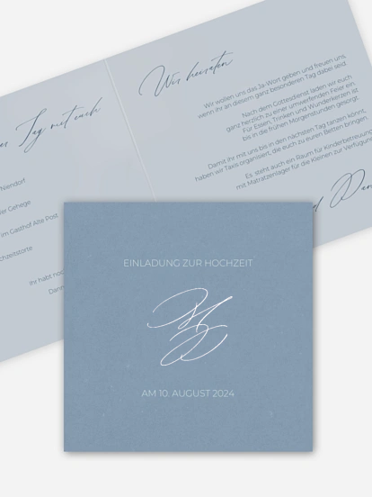 Hochzeitseinladung Paper Love