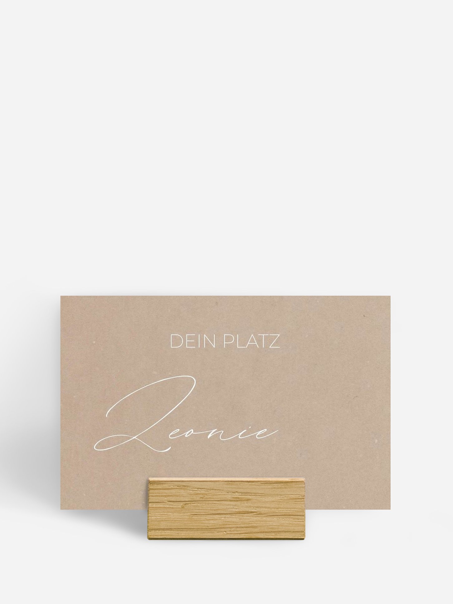 Tischkarte Hochzeit Paper Love