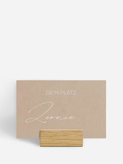 Tischkarte Hochzeit Paper Love