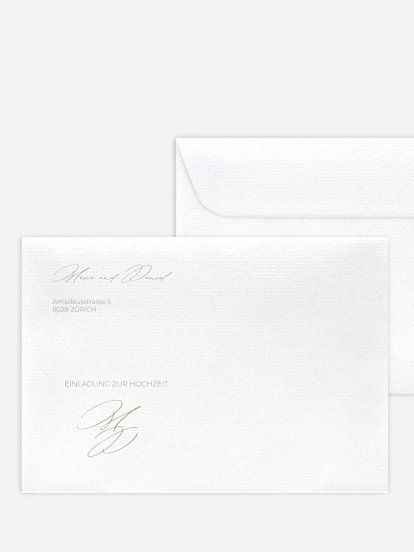 Briefumschlag mit Motiv Paper Love