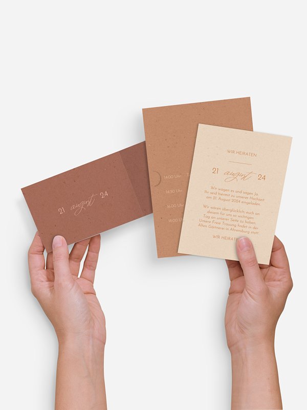 Hochzeitseinladung Perfect Pairing