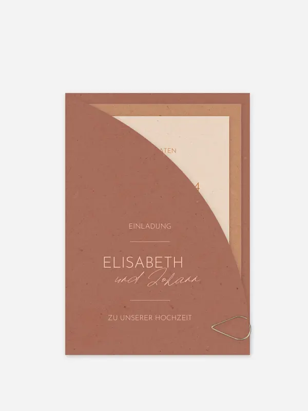 Hochzeitseinladung Perfect Pairing