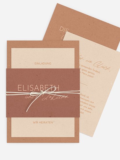 Hochzeitseinladung Perfect Pairing