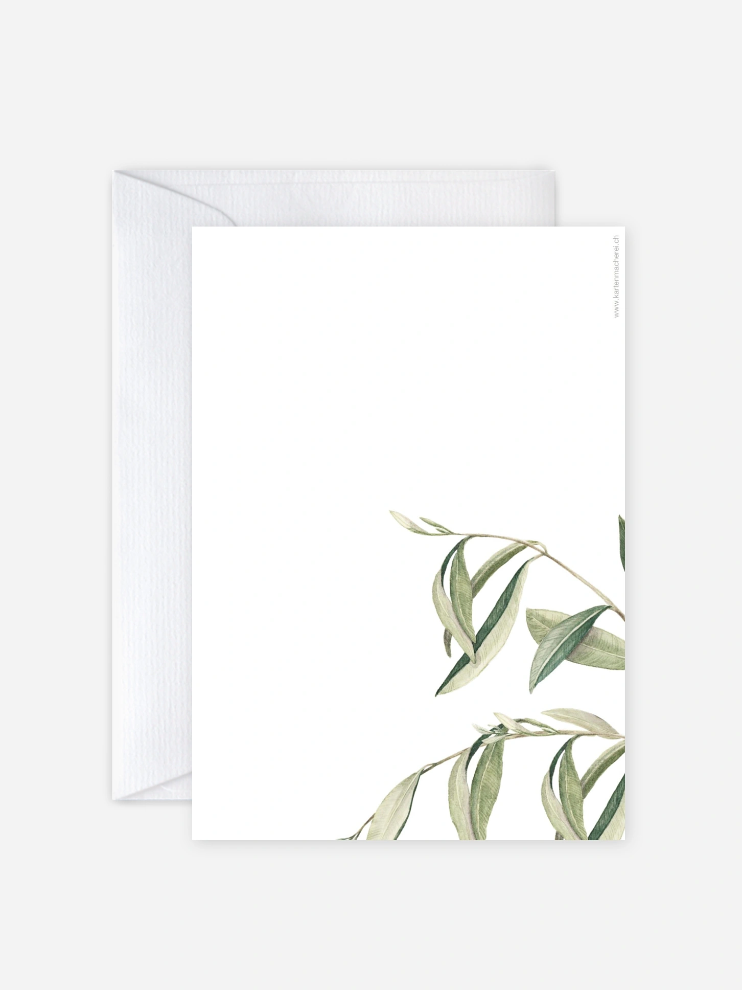 Hochzeitseinladung Elegant Olive