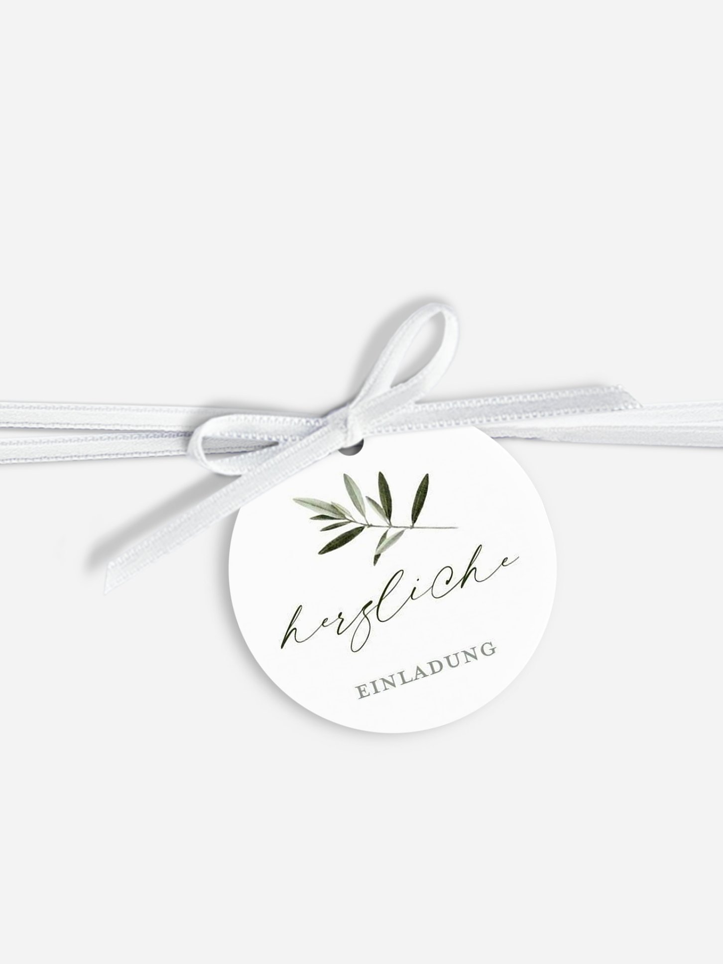 Anhänger mit Band zur Hochzeit Scent of Olives