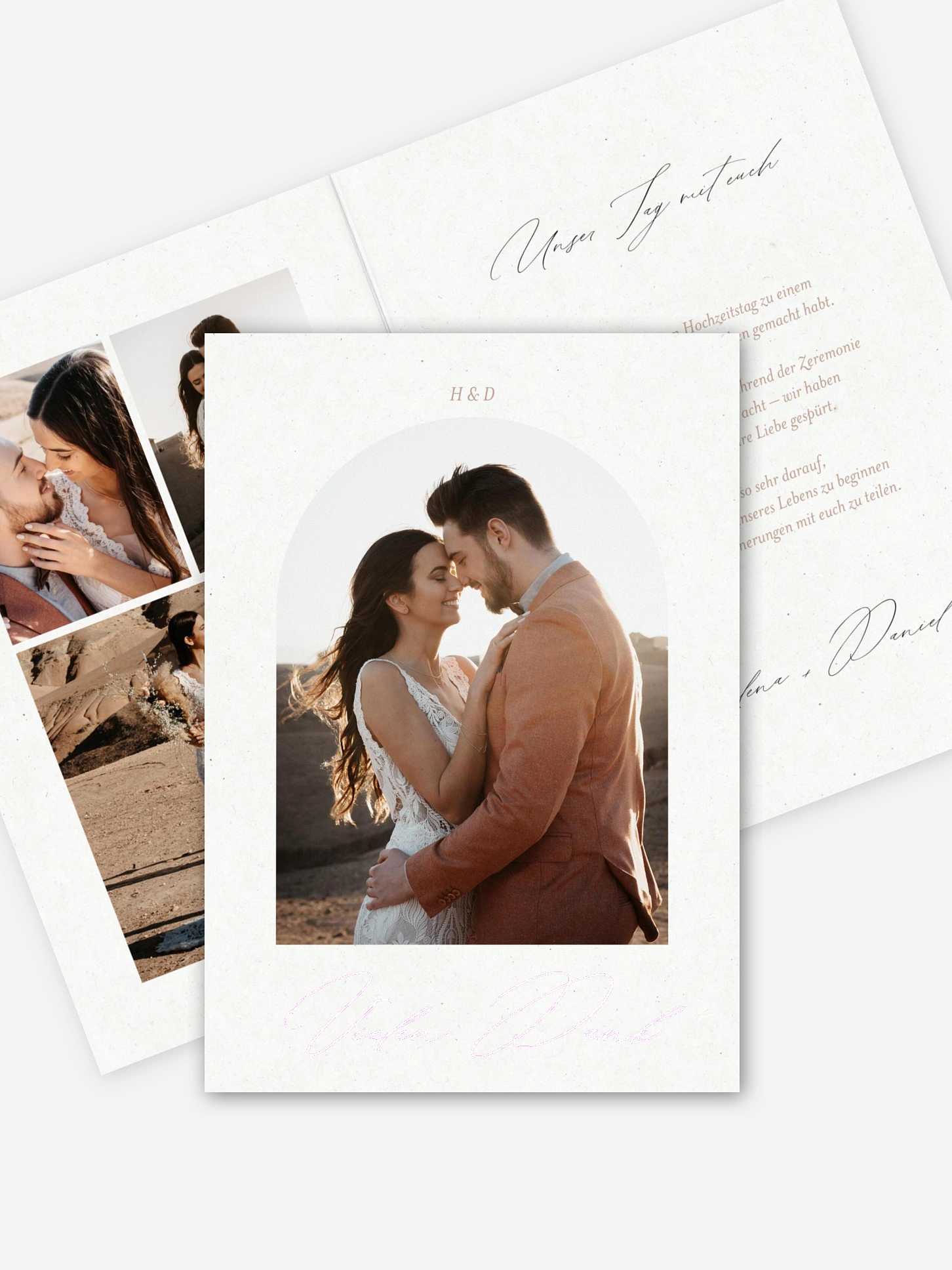 Dankeskarte Hochzeit Venetian Charm