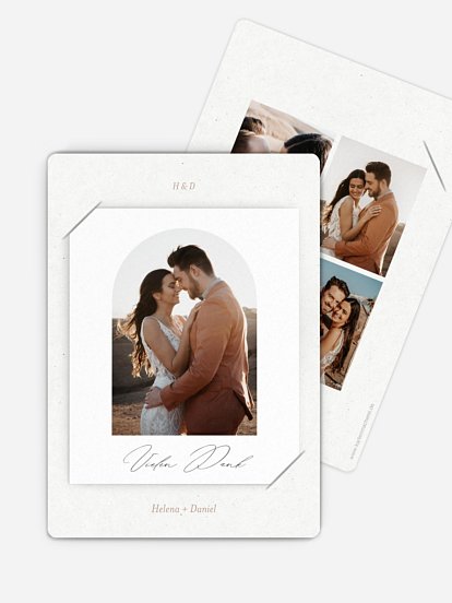 Dankeskarte Hochzeit Venetian Charm