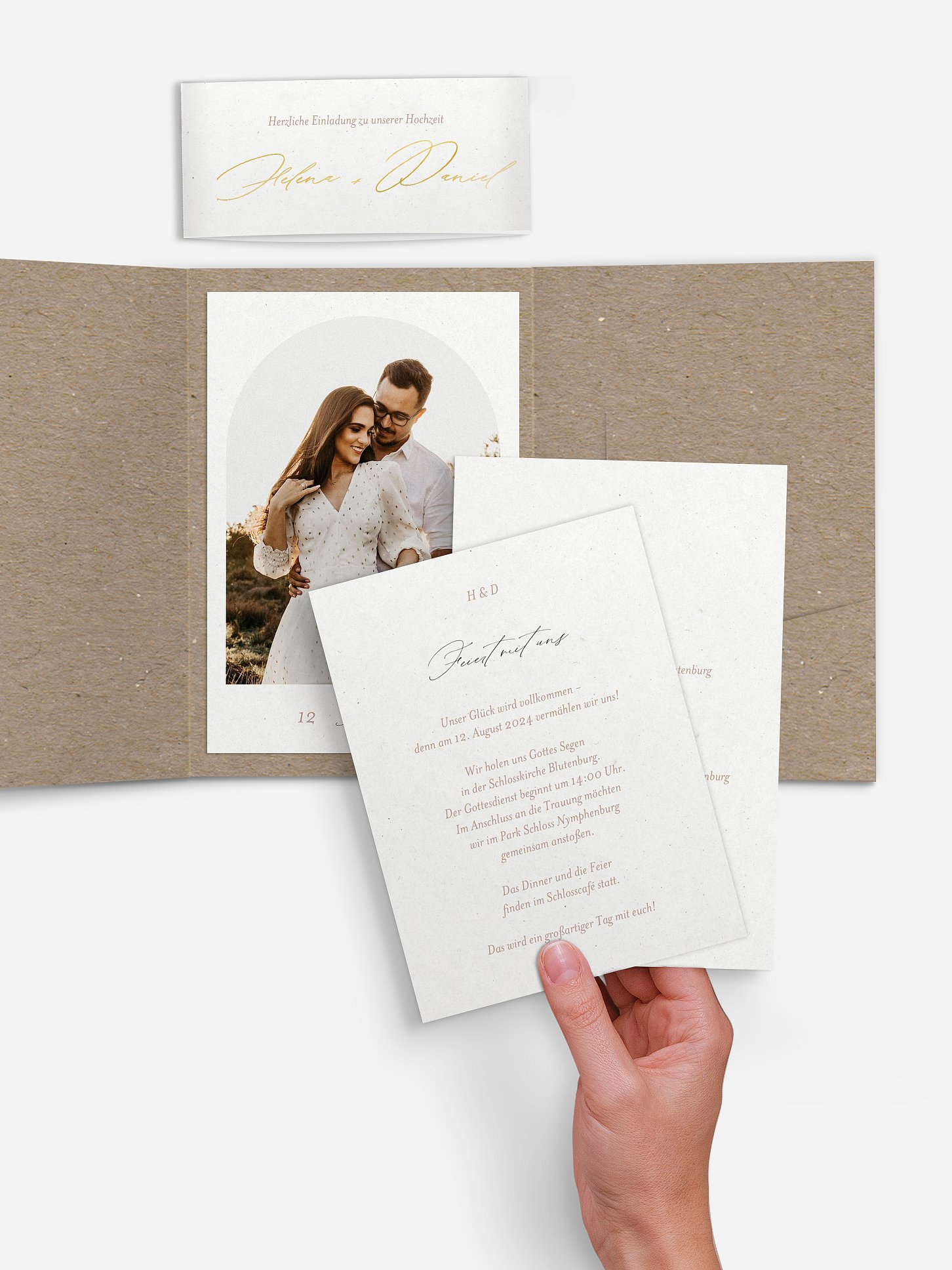 Hochzeitseinladung Venetian Charm