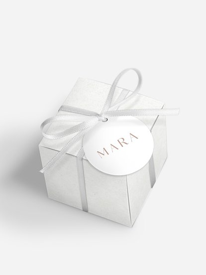 Gastgeschenkbox personalisiert Romance Letters