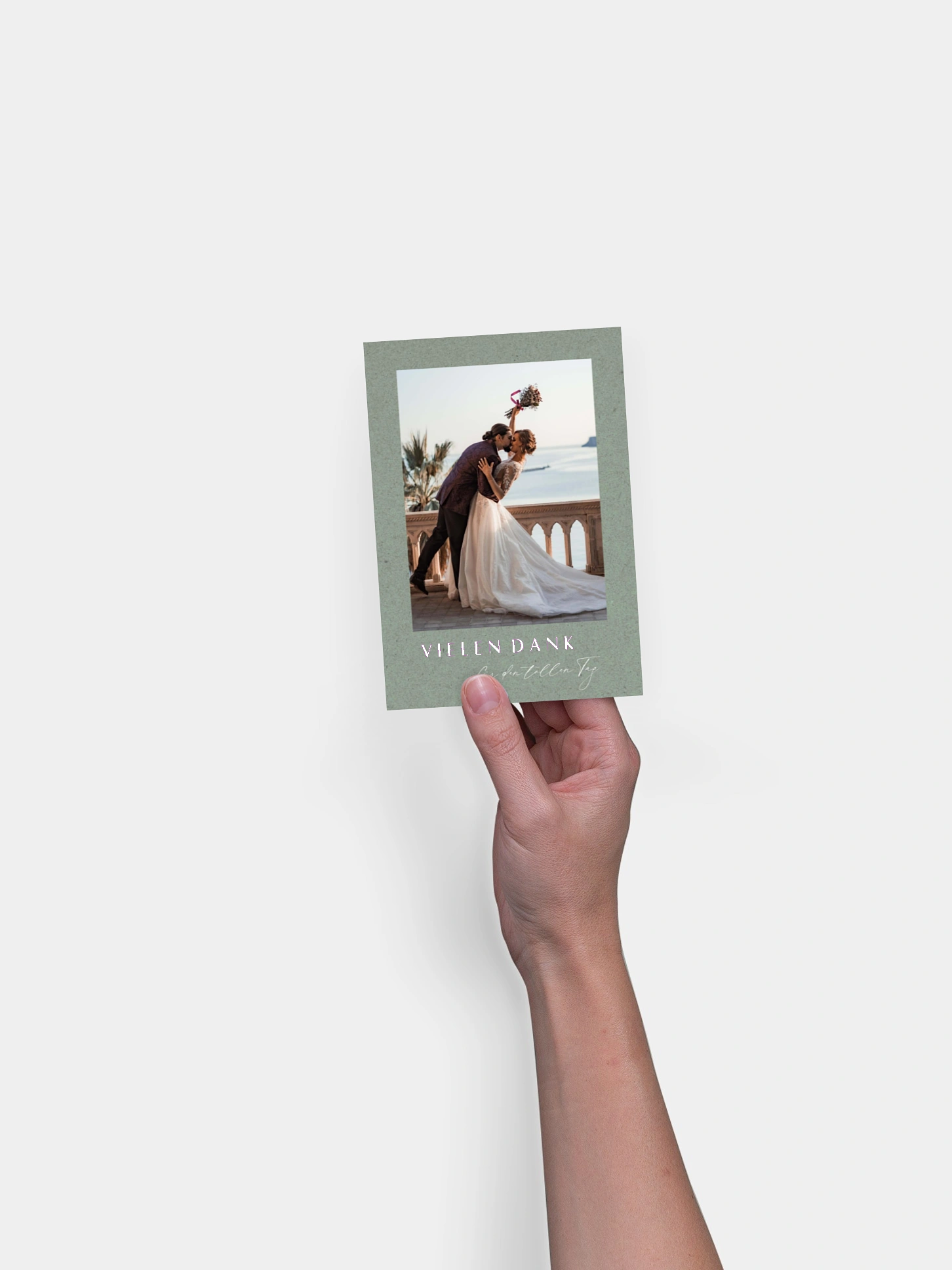 Dankeskarte Hochzeit Romance Letters