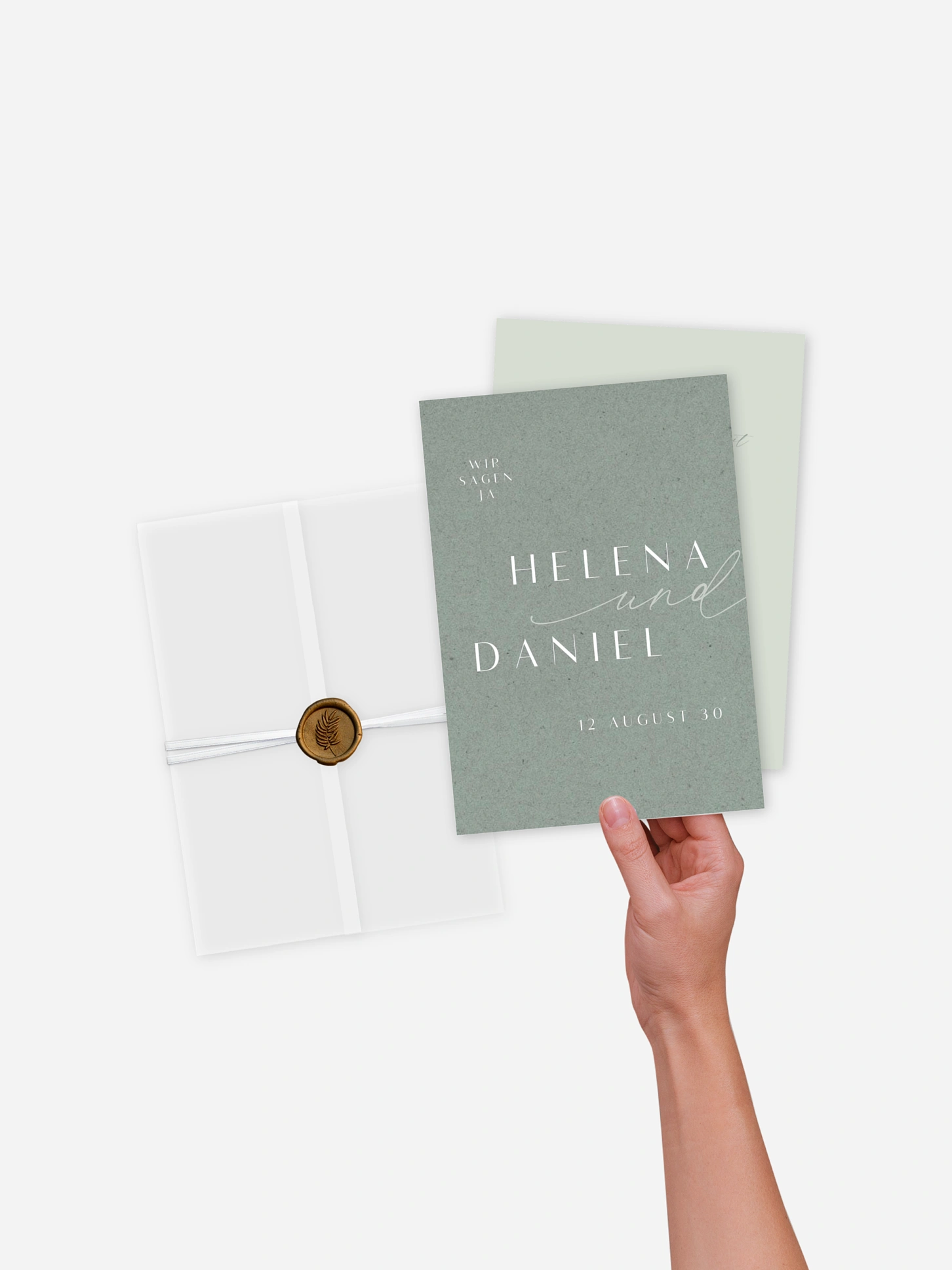 Hochzeitseinladung Romance Letters