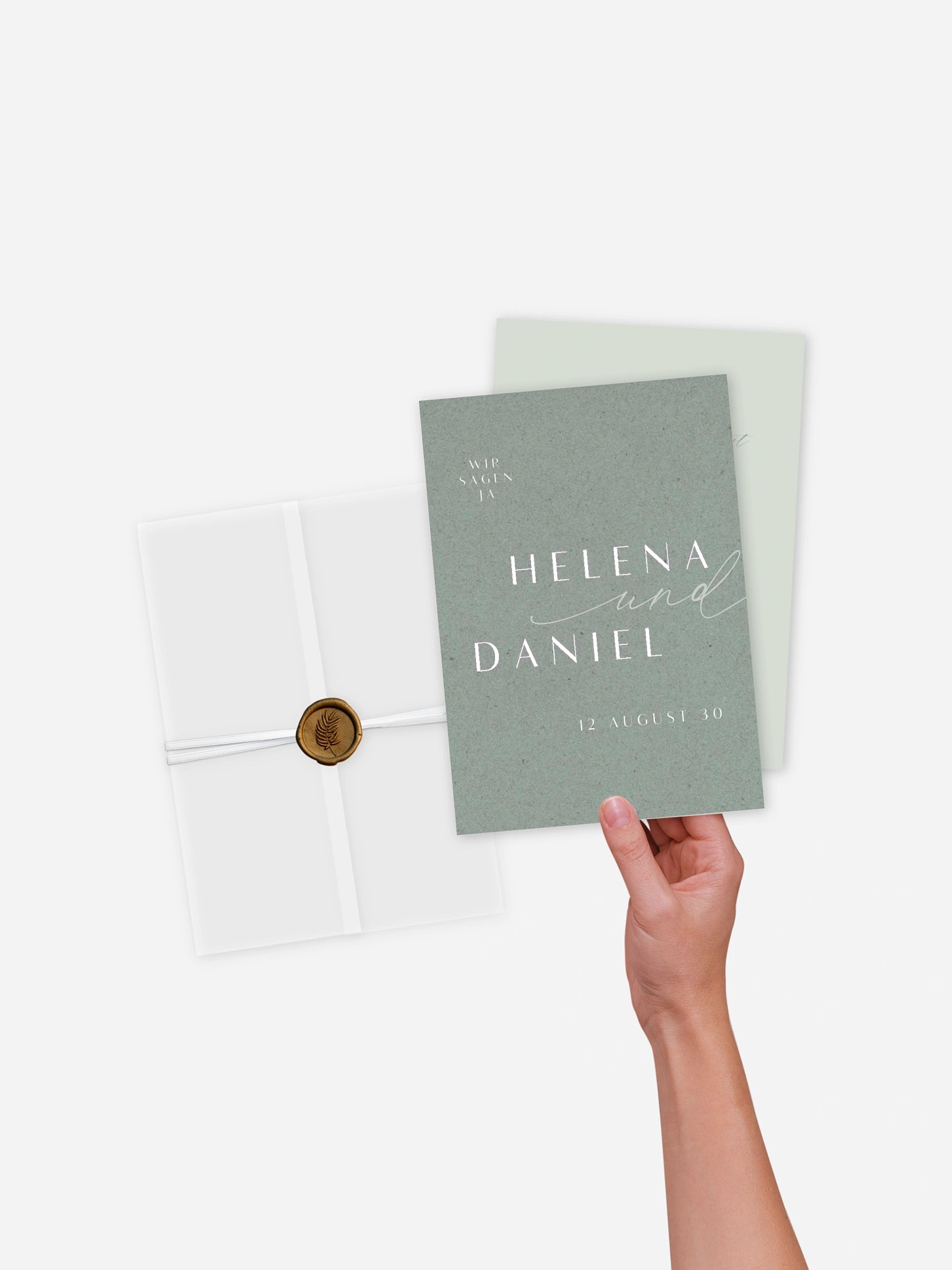 Hochzeitseinladung Romance Letters