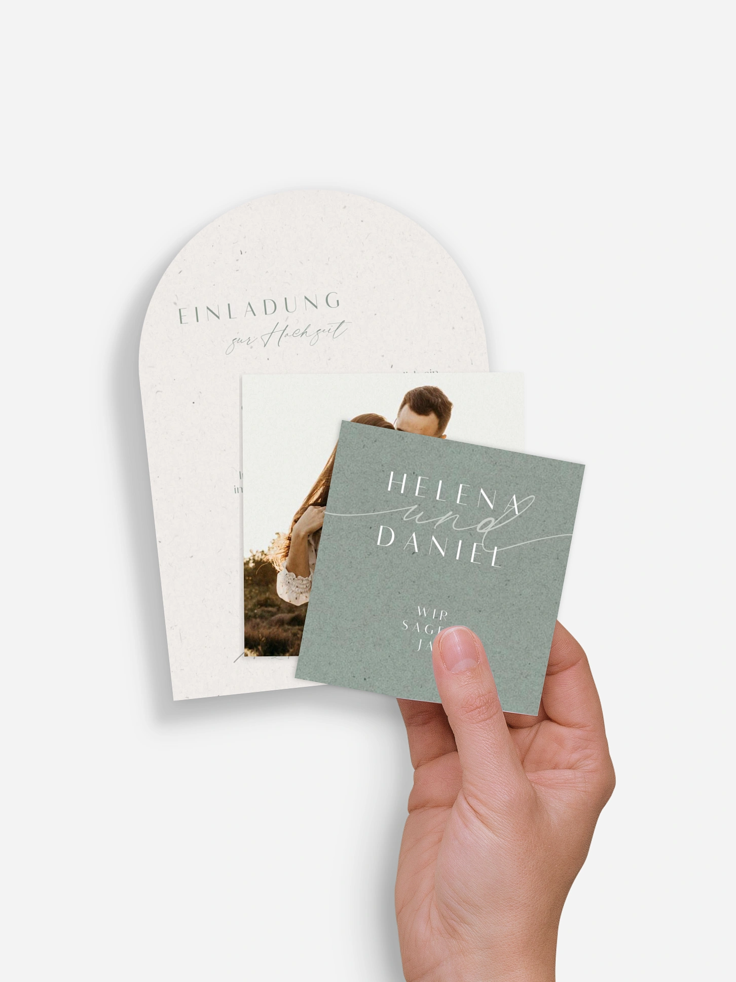 Hochzeitseinladung Romance Letters