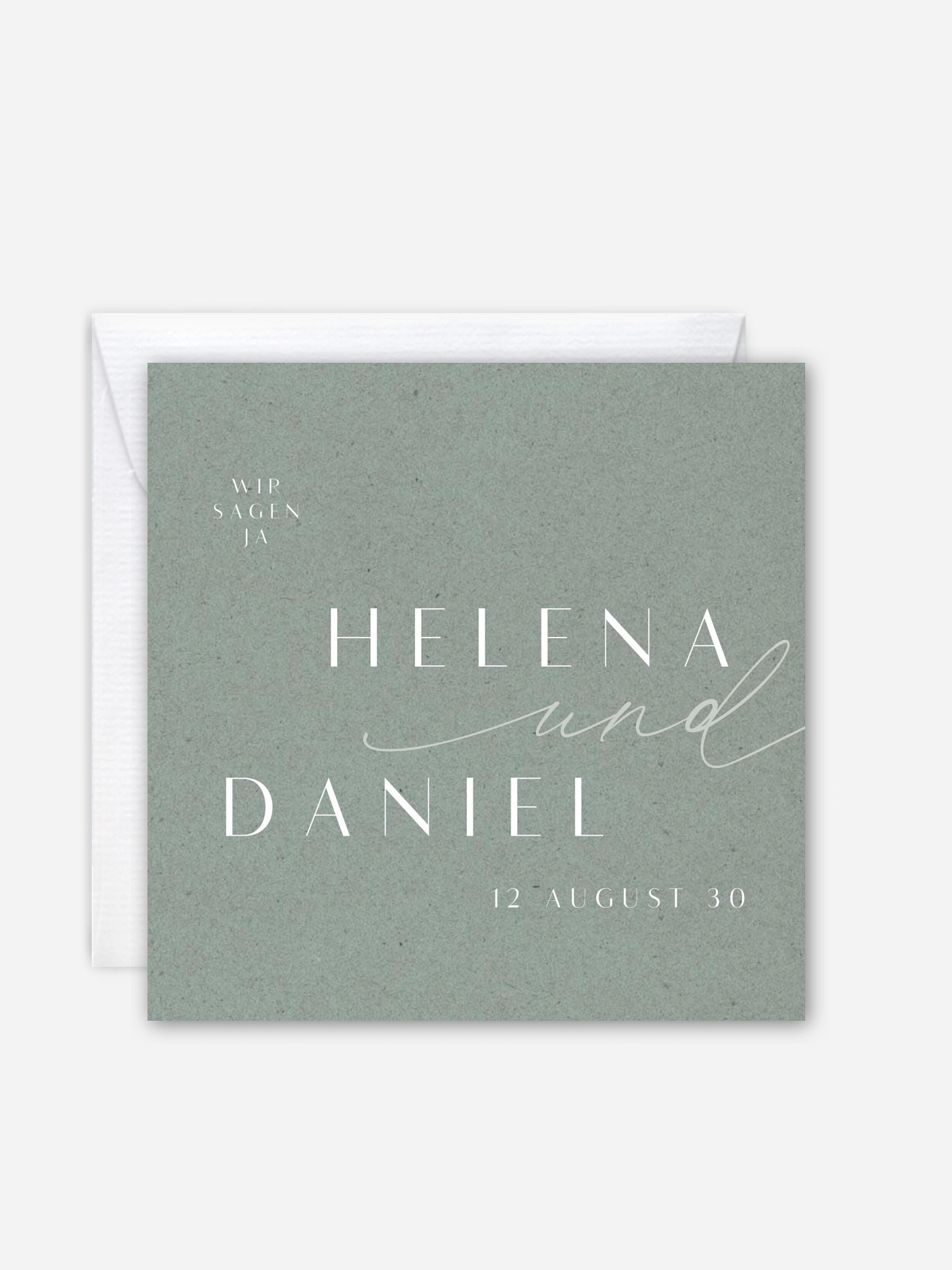 Hochzeitseinladung Romance Letters